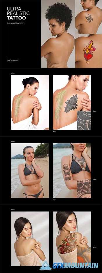Ultra Realistic Tattoo Photoshop Act 5830201