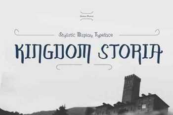 Kingdom Storia Font