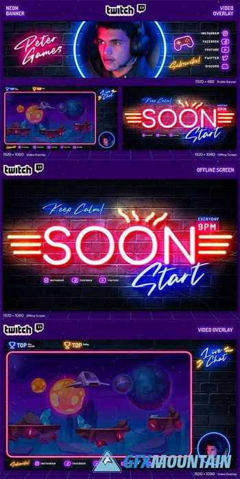 Neon Gaming Twitch