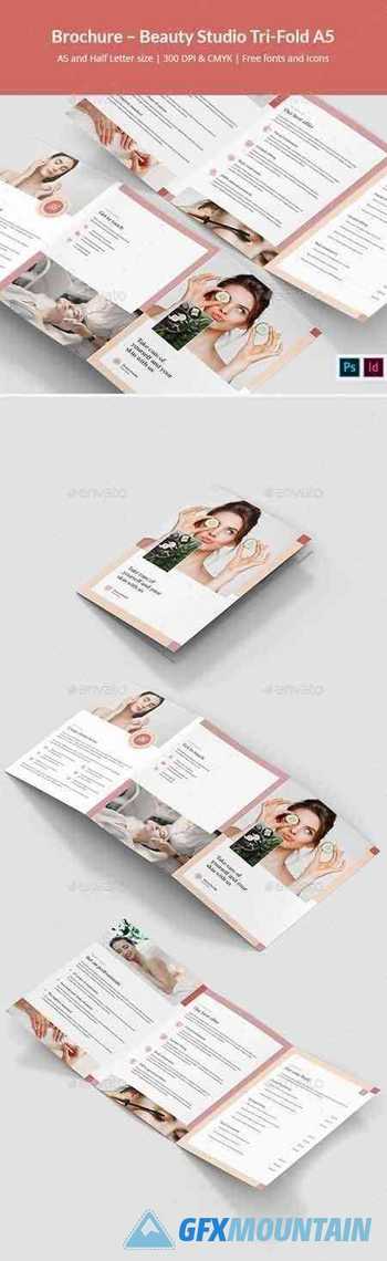 Brochure – Beauty Studio Tri-Fold A5 30890660