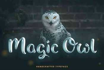 Magic Owl Handcrafted Typeface