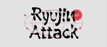 Ryujin Attack - Brush Typeface