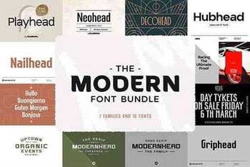The Modern Font Bundle 5975276