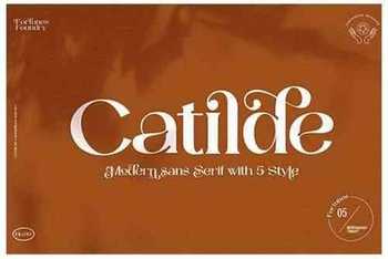 Catilde Modern Sans Serif 