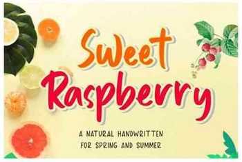 Sweet Raspberry Font