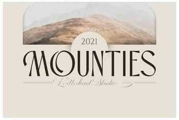 Mounties Font