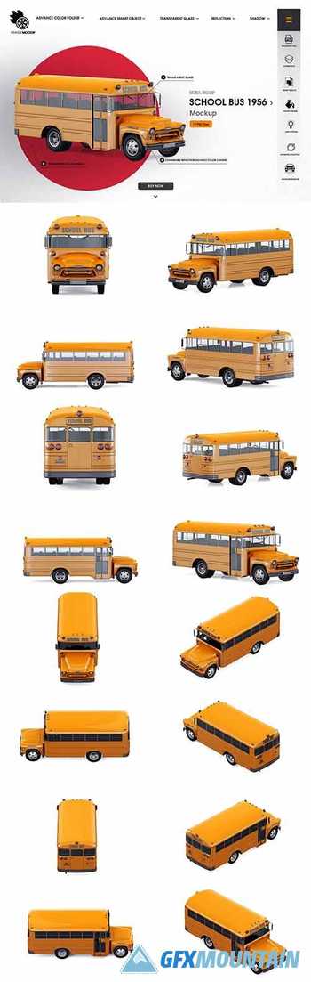 School Bus 1956 mockup 5960356