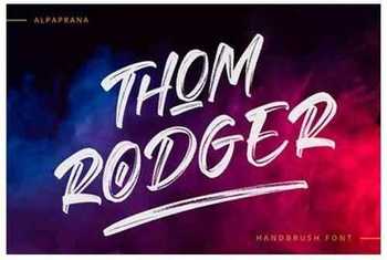 Thom Rodger Font