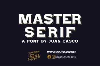 Master Serif Font