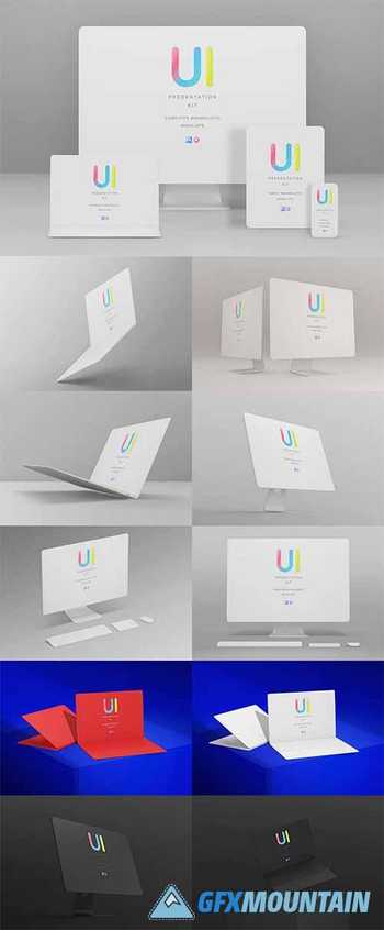 Imock Up Responsive Minimalistic Devices Kit Vol.2