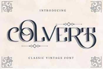Colvert Font