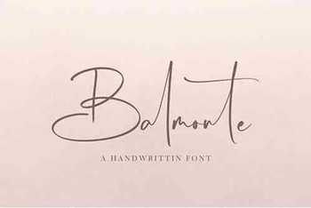 Balmonte Font