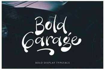 Bold Garage Font