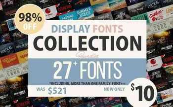 Display Fonts Bundle