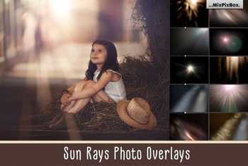 Sun Rays Photo Overlays