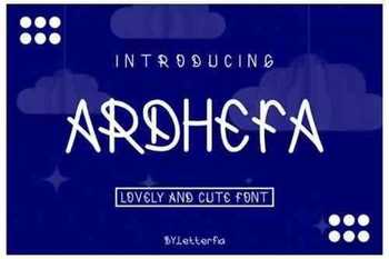 Ardhefa Font