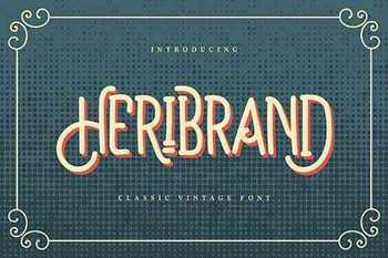 Heribrand Classic Vintage Font