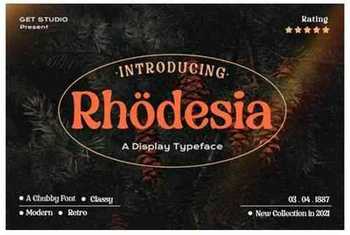 Rhodesia Font