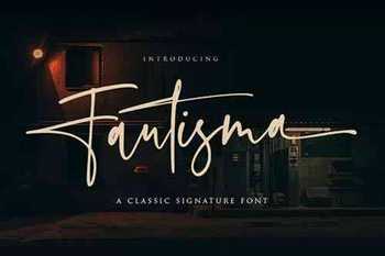 Faustima Handwritten Font