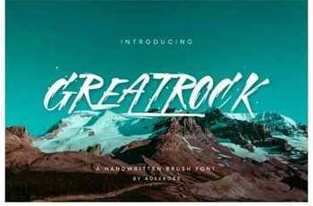 Greatrock Font