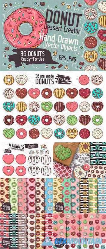 Donut Dessert Creator - 1345925