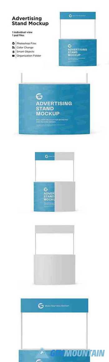 Advertising Stand Mockup 6063294