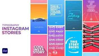 Typography Instagram Stories 31835179