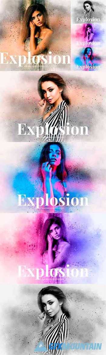Explosion Dispersion Photo Effect 5981170