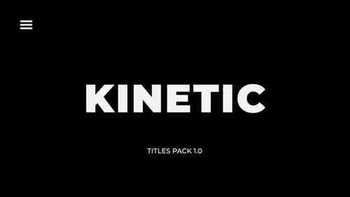 Kinetic Titles | Premiere Pro - 31849876