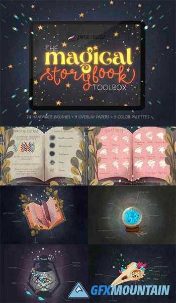 Magical Storybook Toolbox for Procreate