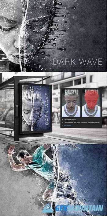 Dark Wave Photoshop Action