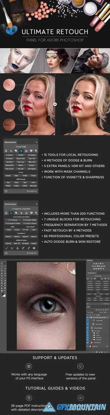 Ultimate Retouch Panel 3.8.10 for Adobe Photoshop Win