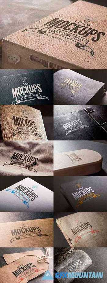 13 Logo Mockups