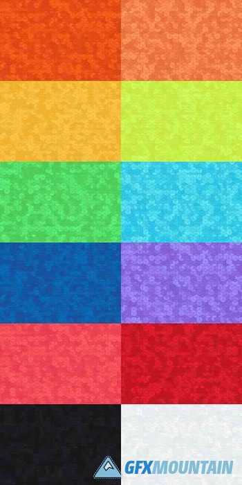 Cube - Colorful Mosaic Backgrounds - Vol.01