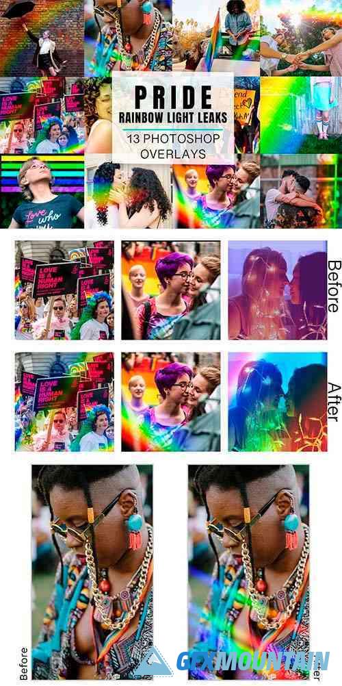 Rainbow Overlays 6216550