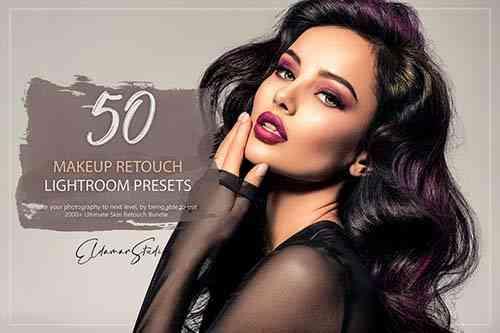 50 Makeup Retouch Lightroom Presets