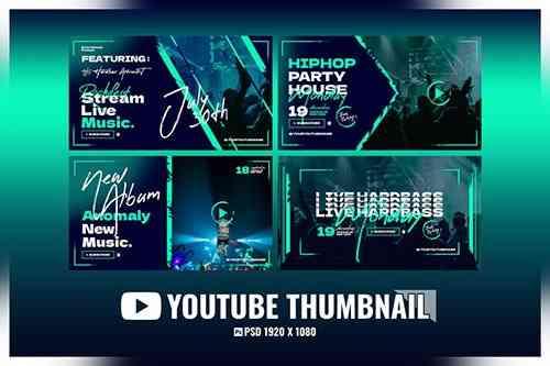 Live Music YouTube Thumbnail
