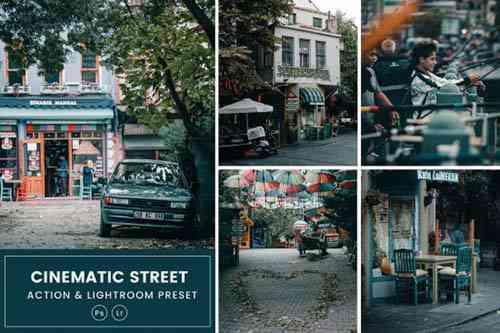 Cinematic Street Action & Lightrom Presets