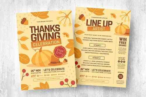 Fall / Thanksgiving Flyer
