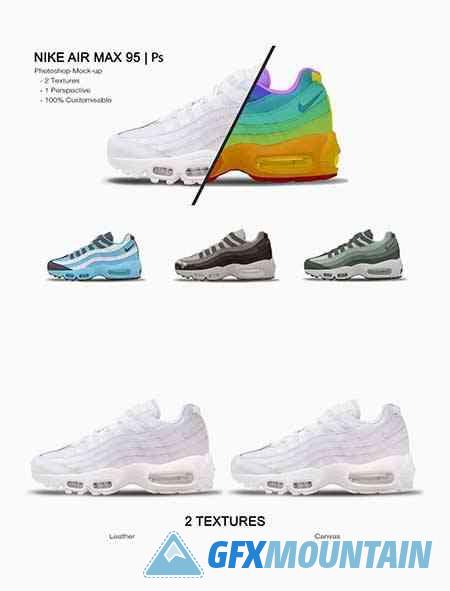 Nike Air Max 95 | Photoshop Mockup 6426104
