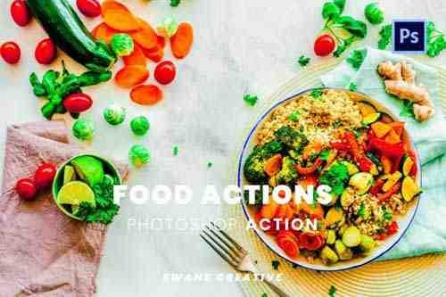 Food Actions Photoshop Action