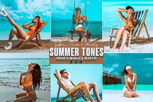 Summer Tones Photoshop Action & Lightrom Presets - 34259659