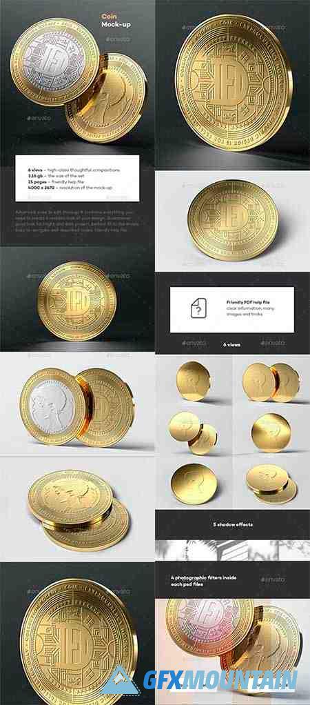 Coin Mock-up - 33821258