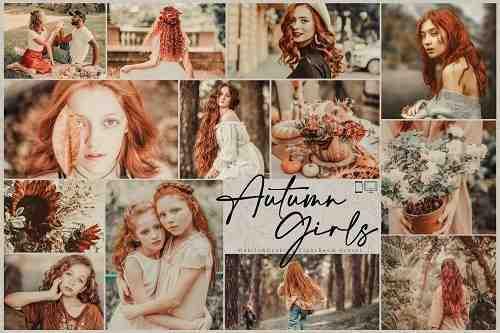 10 Autumn Girls Mobile & Desktop Lightroom Presets