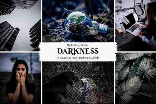 15 Darkness Lightroom Presets