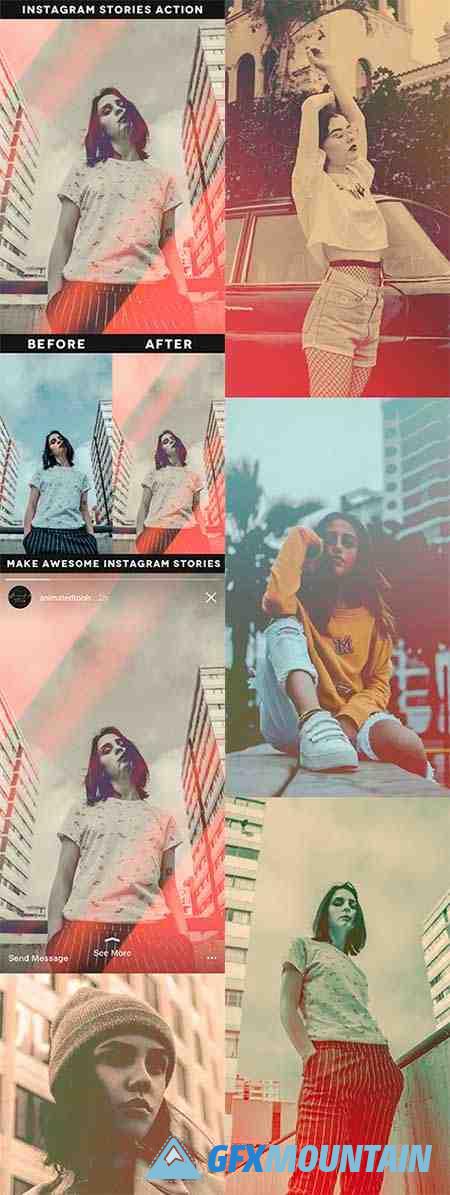 Faded Presets Stories Action - 21382930