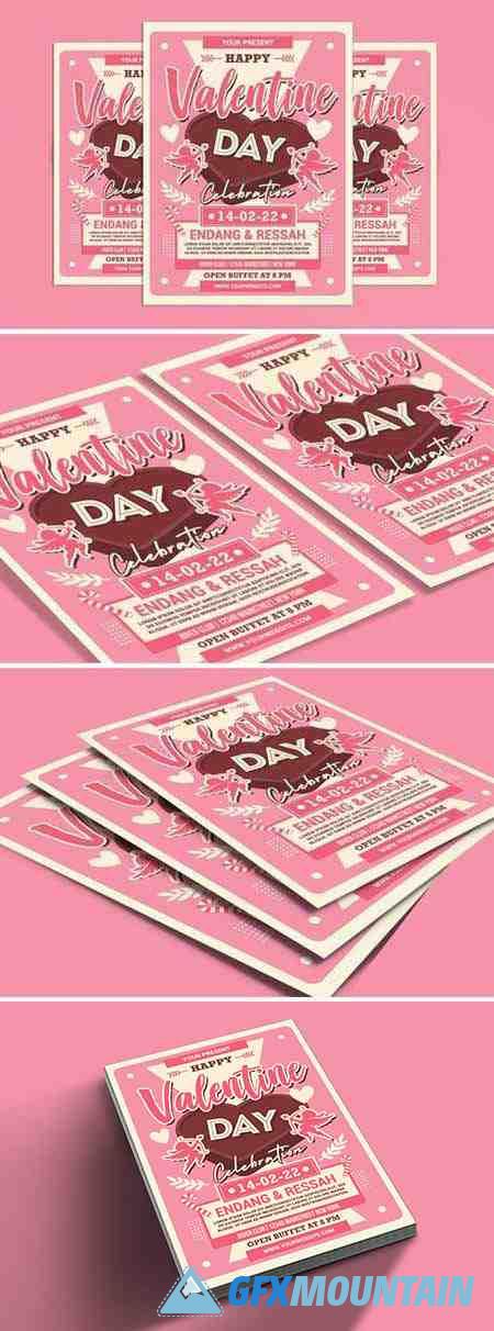 Valentines Day Celebration Flyer