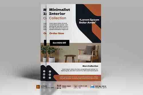 Minimalist Interior Flyer Vol. 02