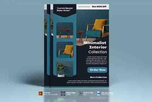 Minimalist Interior Flyer Vol. 03