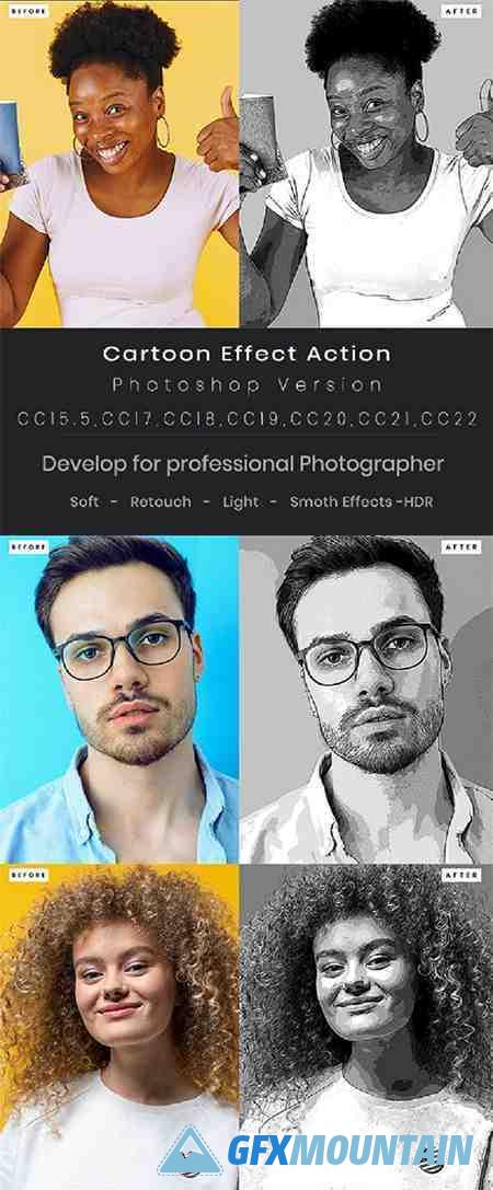 Cartoon Effect Action - 36572226